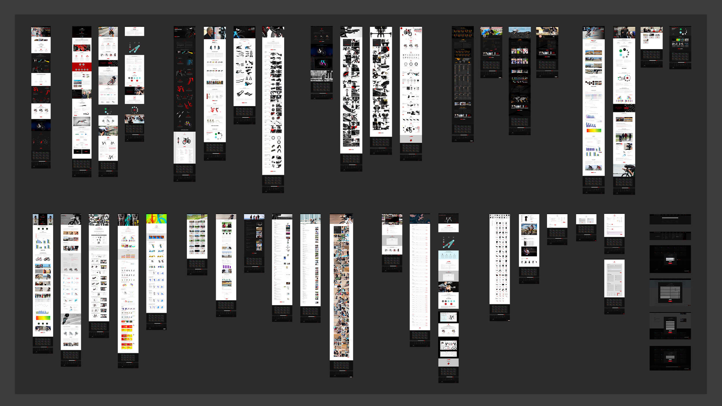 Kú Cycle — full website page map, 89 pages captured